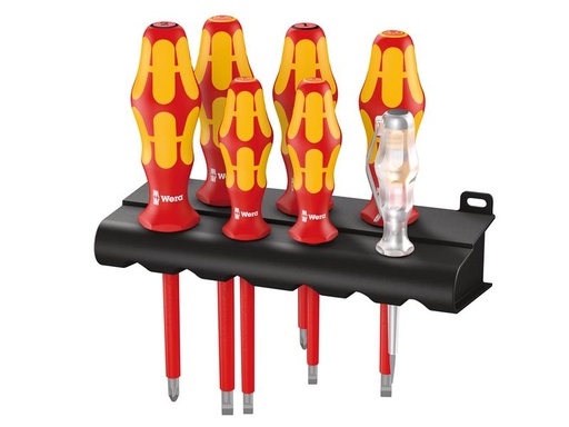 [WER006148] Kraftform Plus VDE Series 100 Screwdriver Set, 7 Piece