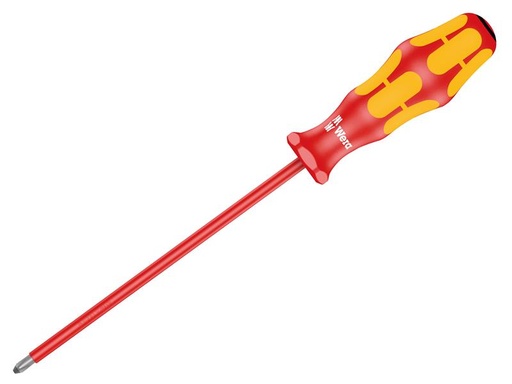 [WER006163] Kraftform Plus 165i VDE Insulated Screwdriver Pozidriv Tip PZ1 x 150mm