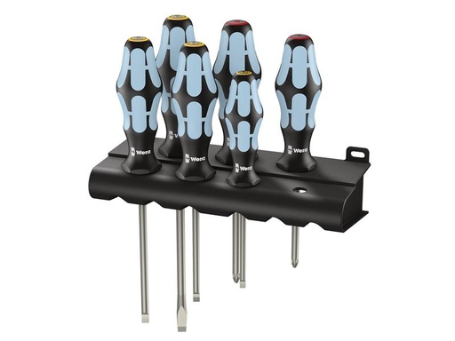 [WER032060] Kraftform Plus Stainless Steel Screwdriver Set, 6 Piece