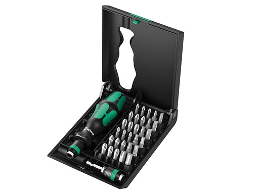 [WER057110] Kraftform Kompakt 70 All Round Screwdriver Bit Set, 32 Piece