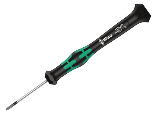 [WER118000] Kraftform 2035 Micro Screwdriver Slotted Tip 1.2 x 40mm