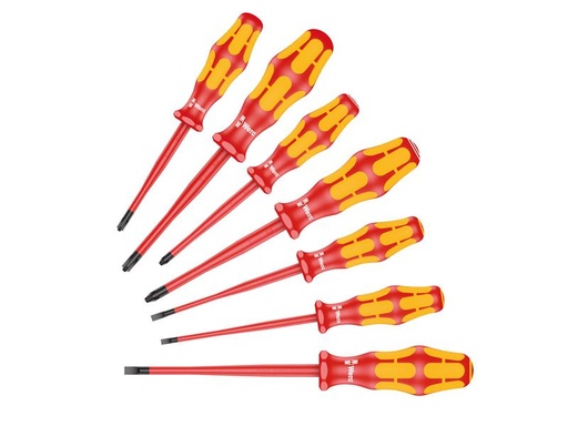 [WER135961] Kraftform Plus VDE Slimline Screwdriver Set, 7 Piece