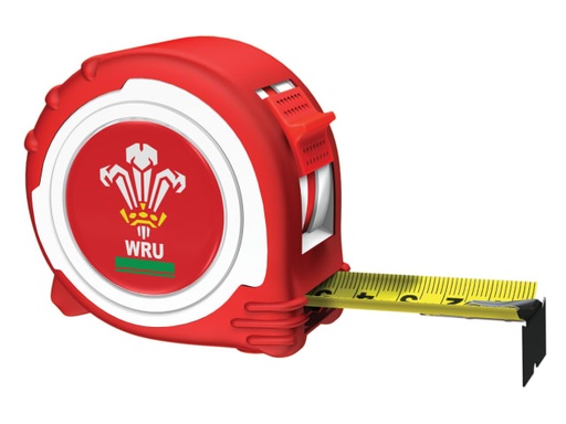 [ADV45025WRFU] Official Welsh Rugby Tape Red / White 5m/16ft (Width 25mm)