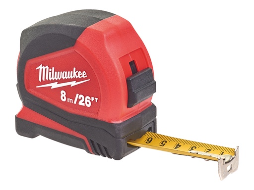 [MHT932459596] Pro Compact Tape Measure 8m/26ft (Width 25mm)