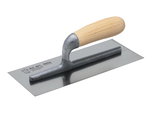 [FAI820] 820 Plasterer's Finishing Trowel Stainless Steel Wooden Handle 11 x 4.3/4in