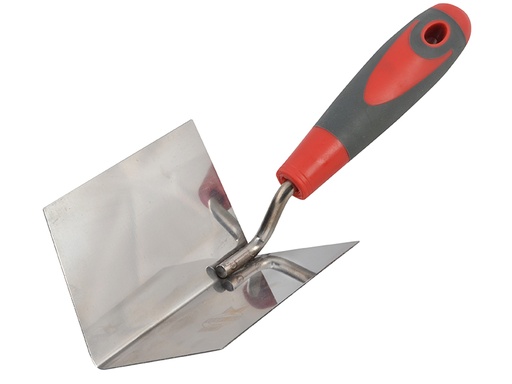 [FAISGTCINTSS] Internal Corner Trowel Stainless Steel Soft Grip Handle 4 x 3 x 3in