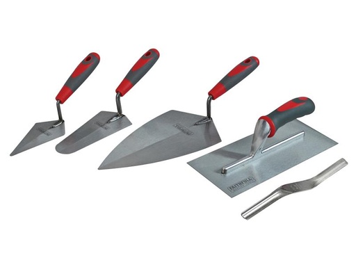 [FAISGTSET5] Soft Grip Handle Trowel Pack 5 Piece