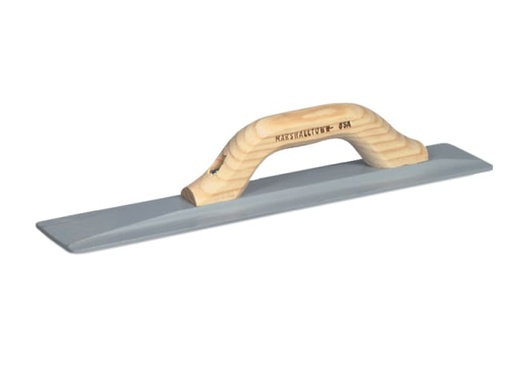 [M/T145] M145 Square Ended Magnesium Float, Shaped Wooden Handle 16 x 3.1/8in