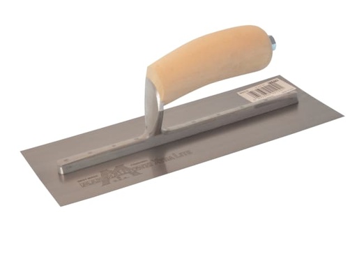 [M/TMXS1] MXS1 Plasterer's Finishing Trowel Wooden Handle 11 x 4.1/2in