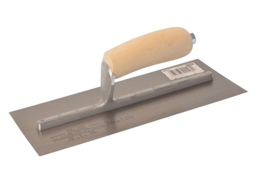 [M/TMXS3] MXS3 Plasterer's Finishing Trowel Wooden Handle 11 x 4.3/4in