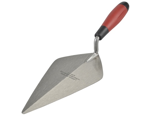 [RAG280SG] Broad Heel Brick Trowel Soft Grip Handle 11in