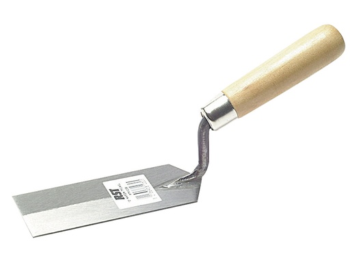 [RST103B] Margin Trowel Wooden Handle 5 x 2in