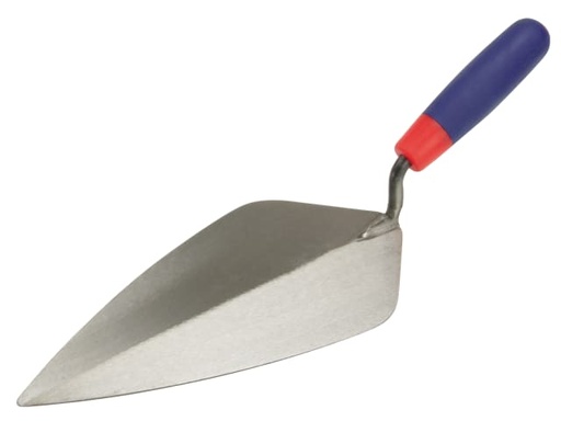 [RST10611ST] London Pattern Brick Trowel Soft Touch Handle 11in