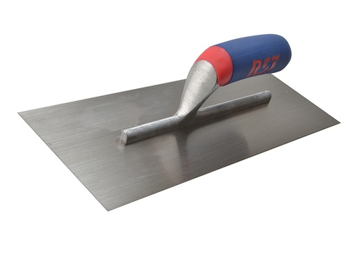 [RST13S] Plasterer's Finishing Trowel Carbon Steel Soft Touch Handle 13 x 4.1/2in