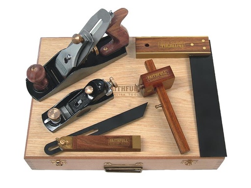 [FAICARPSET] Carpenter's Tool Kit, 5 Piece