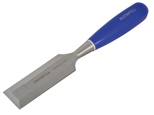 [FAIWCB112] Bevel Edge Chisel Blue Grip 38mm (1.1/2in)