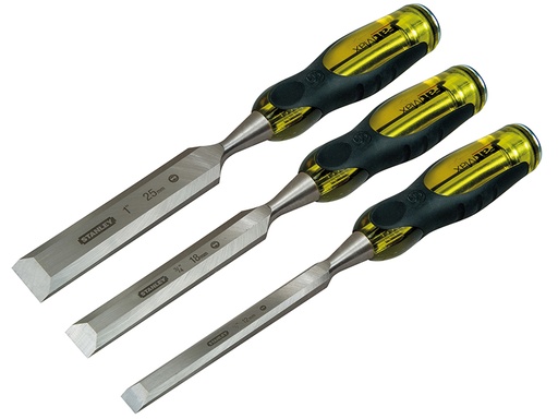 [STA216268] FatMax® Bevel Edge Chisel with Thru Tang Set, 3 Piece