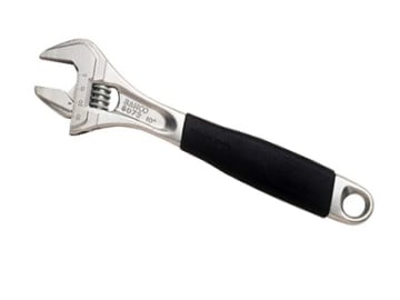 [BAH9071C] 9071C Chrome ERGO Adjustable Wrench 200mm (8in)