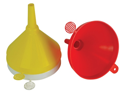 [FAIAUFUNNEL3] Plastic Funnel 150mm Set, 3 Piece