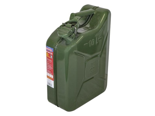 [FAIAUJERRY10] Green Jerry Can - Metal 10 litre