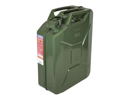 [FAIAUJERRY20] Green Jerry Can - Metal 20 litre