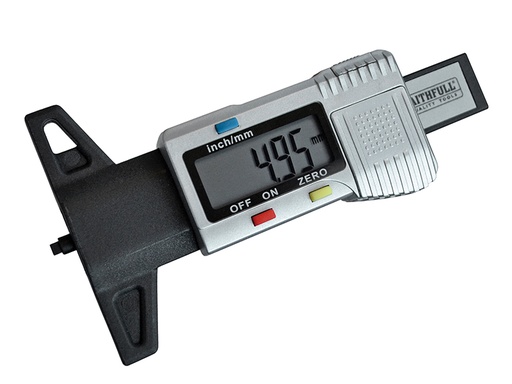 [FAIAUDEPTH] Tyre Depth Gauge Digital Readout 0-25mm