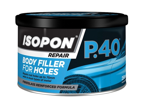 [UPOP40S] P.40 Body Filler for Holes Tin 250ml