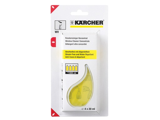 [KAR62953020] Glass Cleaning Sachets (4x20ml)