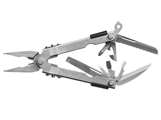 [GER1014020] Stainless Steel Multi-Pliers 600 - Needlenose