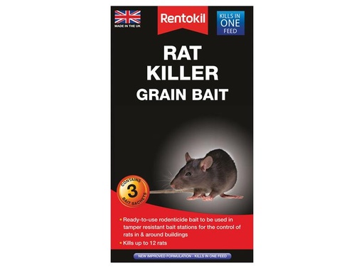 [RKLPSR32] Rat Killer Grain Bait (Sachets 3)