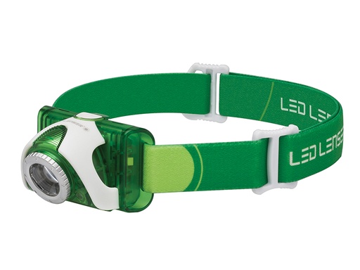 [LED6103] SEO3 LED Headlamp - Green (Test-It Pack)