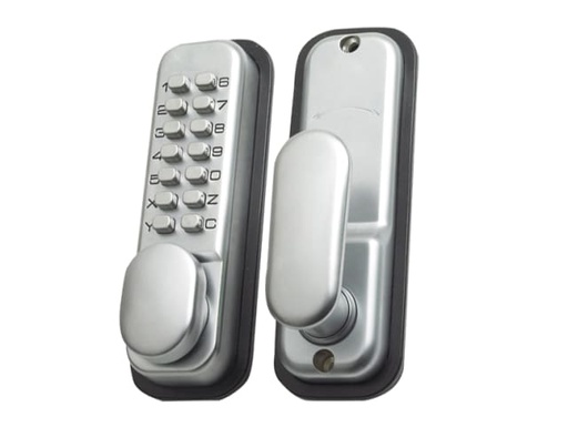 [YALPDL02SC] P-DL02-SC Push Button Door Lock Chrome Finish Hold Open Function