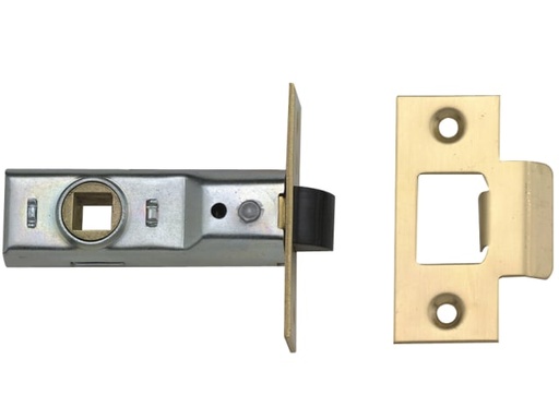 [YALPM888PB25] M888 Tubular Mortice Latch 64mm 2.5in Polished Brass Visi Pack of 1