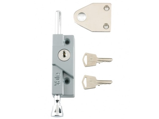 [YALV8K116WE] 8K116 Multi-Purpose Door Bolt White Finish Visi