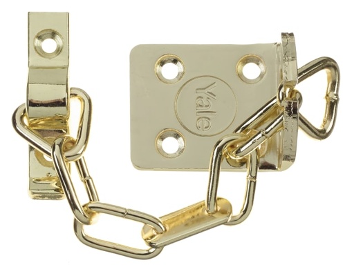 [YALVWS6EB] WS6 Security Door Chain - Electro Brass Finish