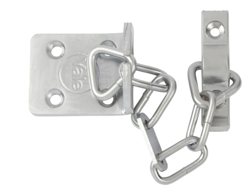 [YALVWS6SC] WS6 Security Door Chain - Satin Chrome Finish