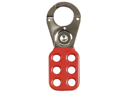 [ABU701R] 701 Lockout Hasp 25mm (1in) Red