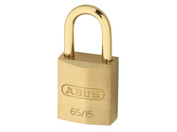 [ABUKA09326] 65MB/15mm Solid Brass Padlock Keyed Alike 6151