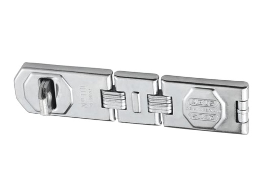 [ABU110195HS] 110/195 Hinged Hasp & Staple 195mm