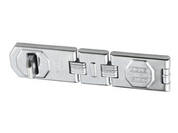 [ABU110195HSC] 110/195 Hinged Hasp & Staple Carded 195mm