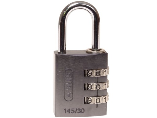 [ABU14530TIT] 145/30 30mm Aluminium Combination Padlock Titanium 46585