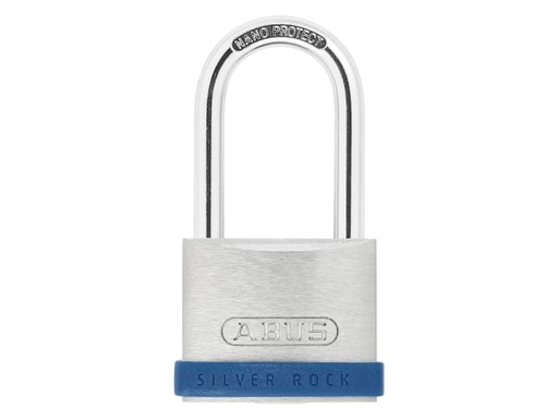 [ABU540LS40C] 40mm Silver Rock 5 Padlock Long Shackle 40mm