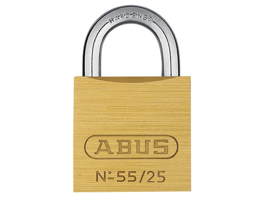 [ABU5525] 55/25mm Brass Padlock