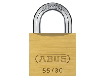 [ABU5530C] 55/30mm Brass Padlock Carded