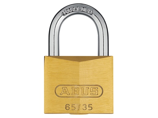 [ABU6535] 65/35mm Brass Padlock