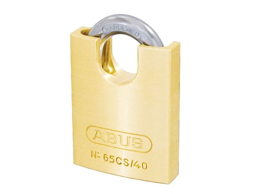 [ABU6540CSC] 65CS/40mm Brass Padlock Closed Shackle Carded