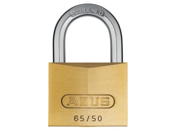 [ABU6550C] 65/50mm Brass Padlock Carded