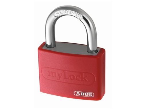 [ABU65AL40RED] T65AL/40mm My Lock Aluminium Padlock Red