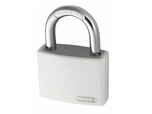 [ABU65AL40WHI] T65AL/40mm My Lock Aluminium Padlock White