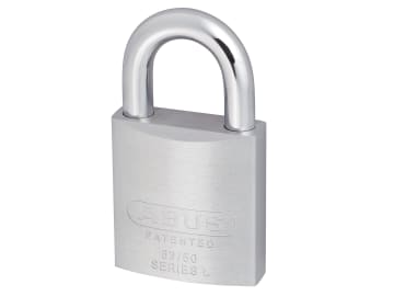 [ABU8350C] 83/50mm Chrome Plated Brass Padlock Carded